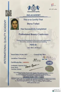 Professional beauty conference